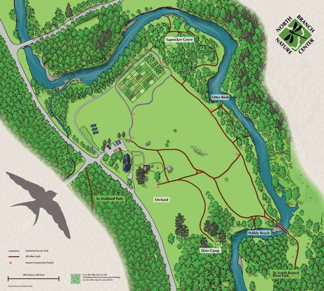 Kiosk summer trail map updated trails SMALL